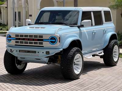 2025 Ford Bronco v6 Heritage Edition Robin's Egg Blue Hard...