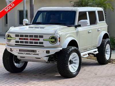 2025 Ford Bronco Outer Banks Retro V6 Luxury Package Custom...