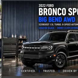 2022 Ford bronco sport big bend awd