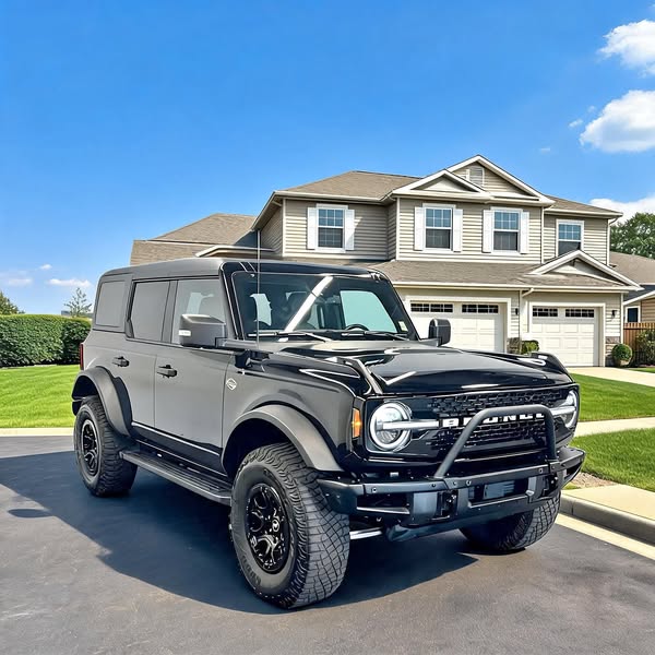 2024 Ford bronco wildtrak 4-door 4wd \u2014 29k miles, 1 owner