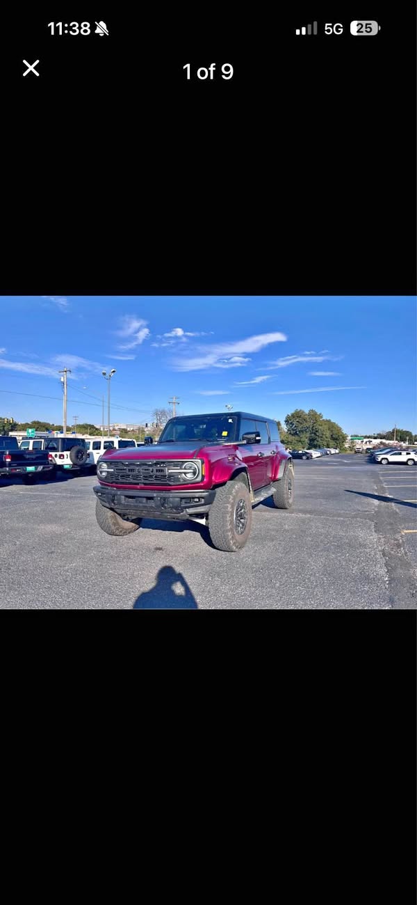 2025 Ford Bronco - Raptor Sport Utility 4D