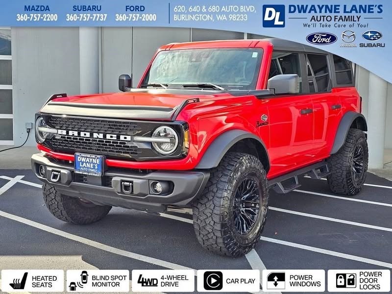 2023 Ford Bronco Wild Track with the 2.7L V-6