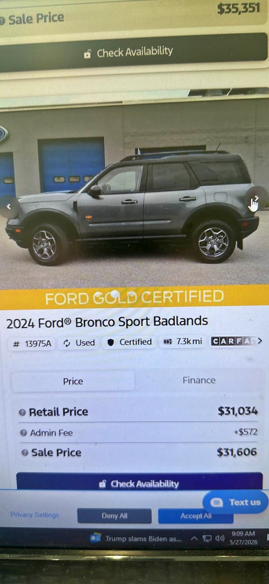 2024 Ford Bronco Sport - Badlands Sport Utility 4D