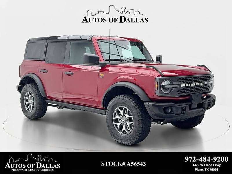 2025 Ford Bronco Badlands NAV,CAM,HTD STS,BLIND SPOT,17 WLS \ud83e\udd18 13709 Miles