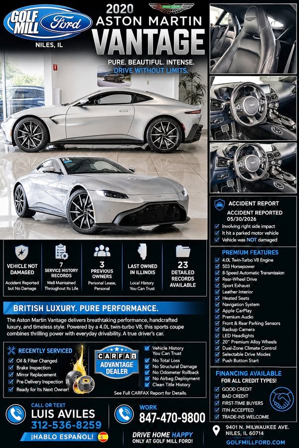 2020 Aston Martin VANTAGE