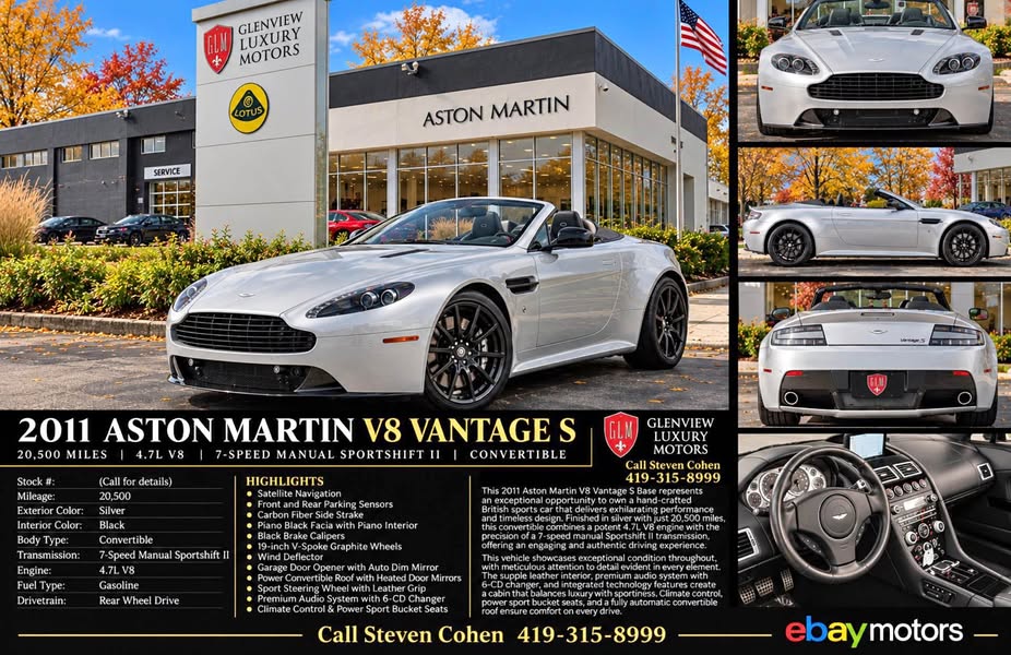 2011 Aston Martin Vantage - V8 S Coupe 2D