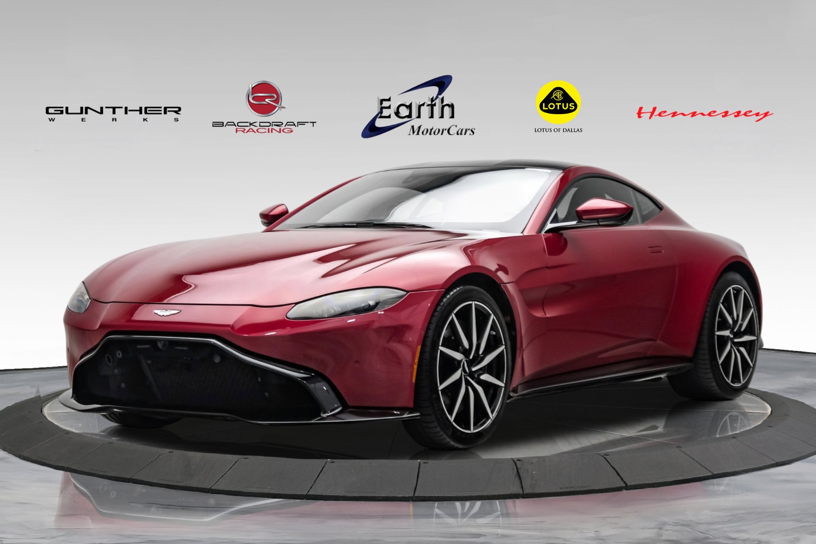 2019 Aston Martin Vantage Front Sport Seats Black Painted...