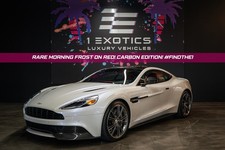 2014 Aston Martin Vanquish Carbon Edition! Rare Pearl over Red! Loaded! Huge