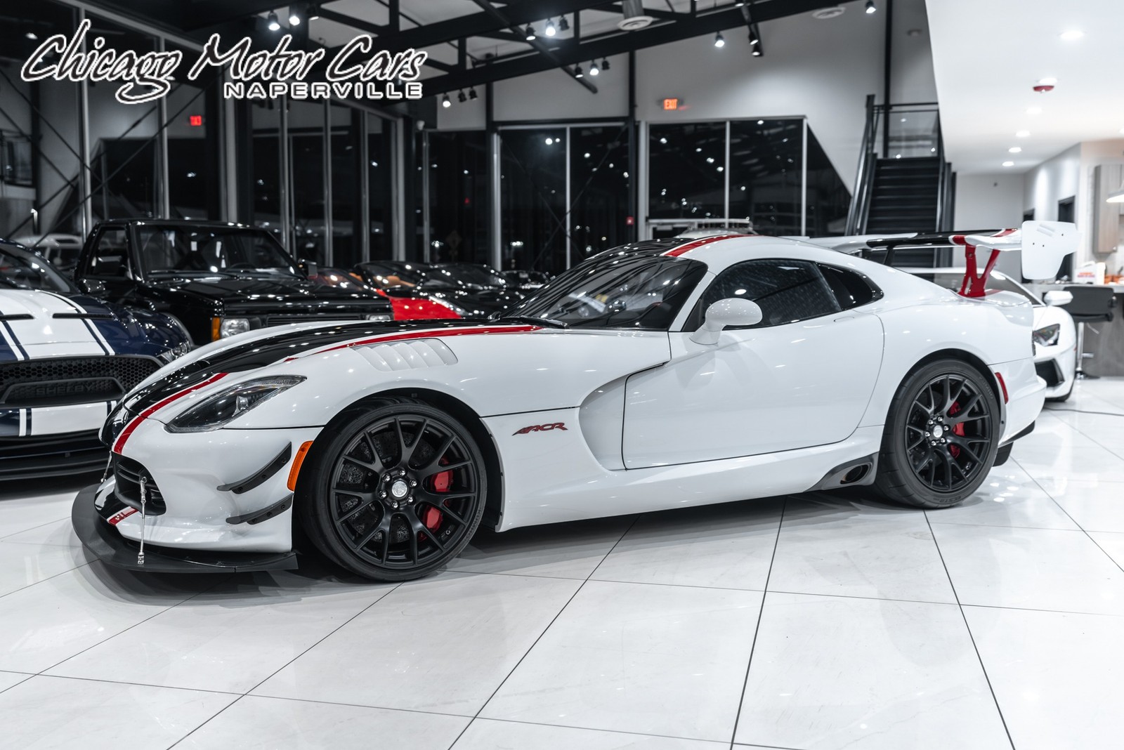 2016 Dodge Viper ACR Extreme Aero Pkg Coupe Black & Red...