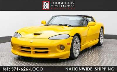 2001 Dodge Viper RT/10 1-OWNER! FAMILY OWNED with ONLY...