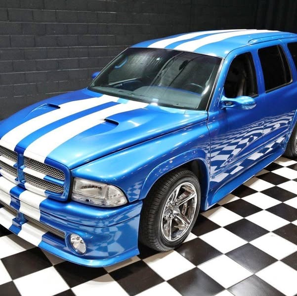 1999 Dodge Durango SHELBY SP360 VIPER BLUE RACING STRIPES LOW MILES