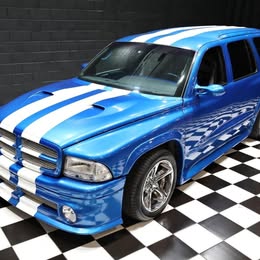 1999 Dodge Durango SHELBY SP360 VIPER BLUE RACING STRIPES LOW MILES