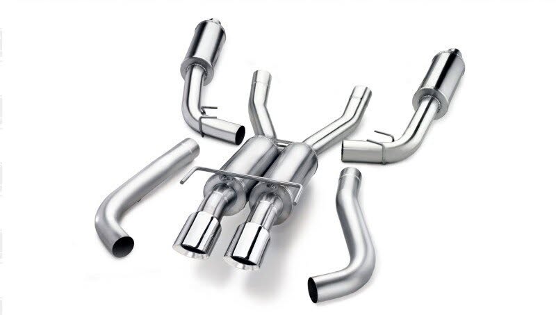 For Corsa 1996-2002 Dodge Viper Gts 8.0l V10 Polished Sport Cat-back Exhaust