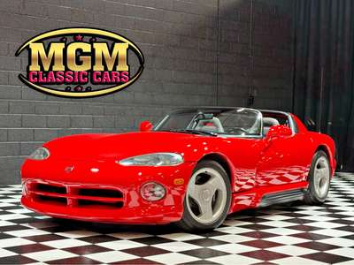 1992 Dodge Viper - RT\/10 Roadster 2D