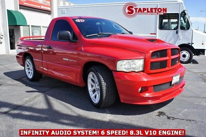 2005 Dodge Ram 1500 SRT-10 Base VIPER SRT 10, 6 SPEED MANUAL, INFINITY AUDIO