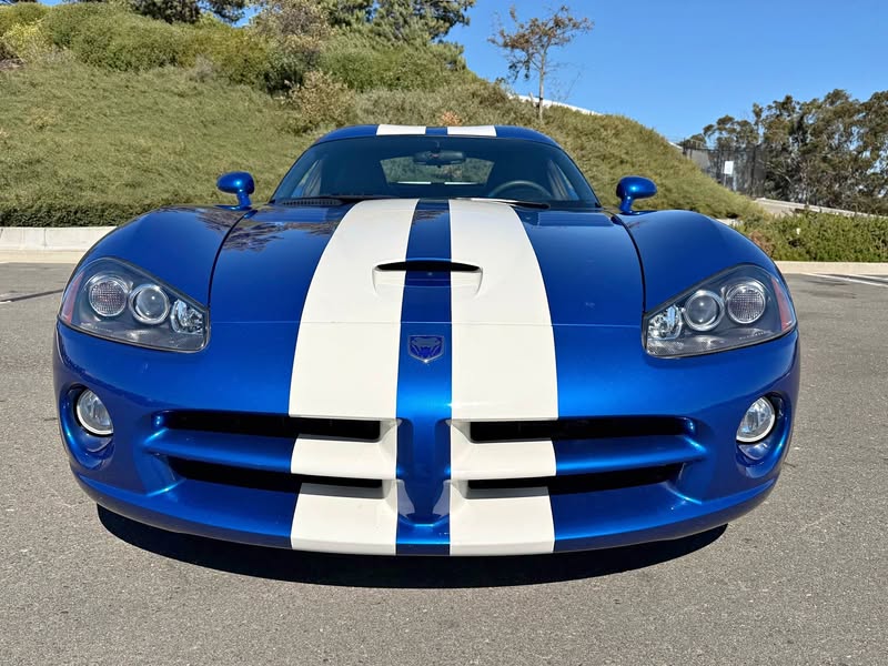 2006 Dodge viper srt10 coupe first edition blue \/ white stripes only 11k miles 1 of 200 - Paxton Supercharged 750HP