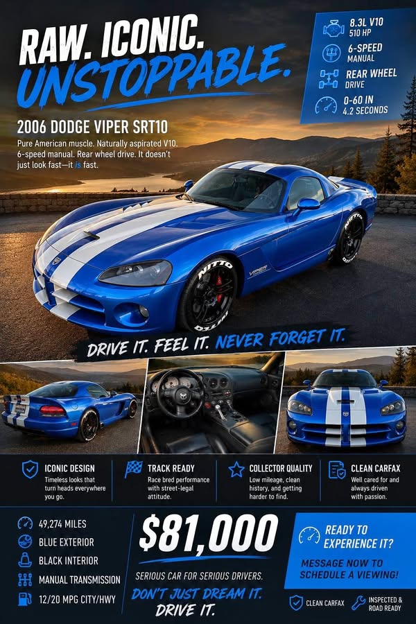 2006 Dodge viper srt10
