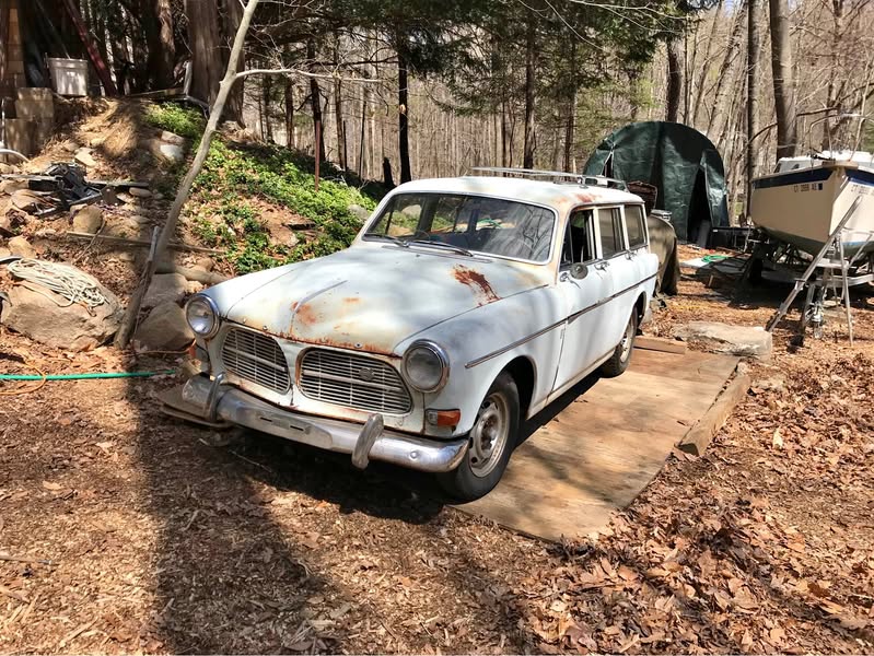 1967 Volvo 122 Amazon wagon.