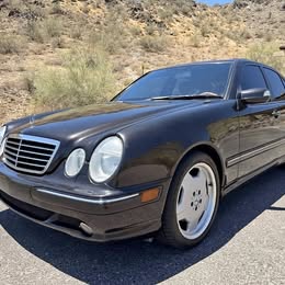 2002 Mercedes-Benz E-Class E 55 AMG Designo Espresso Edition W210 Sedan 4D