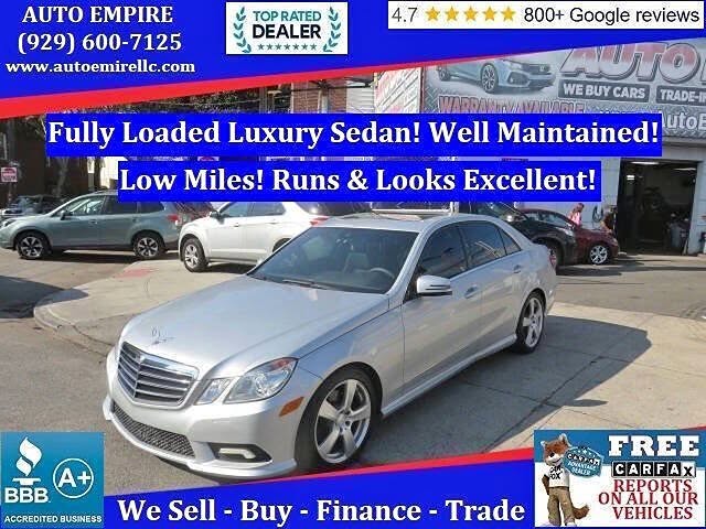 2011 Mercedes-Benz E-Class E 350 Sport 4dr Sedan