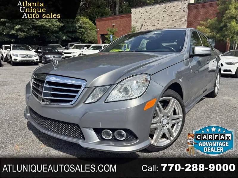 2010 Mercedes-Benz E-Class E 550 Sport