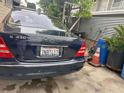 2001 Mercedes-Benz S-Class - No