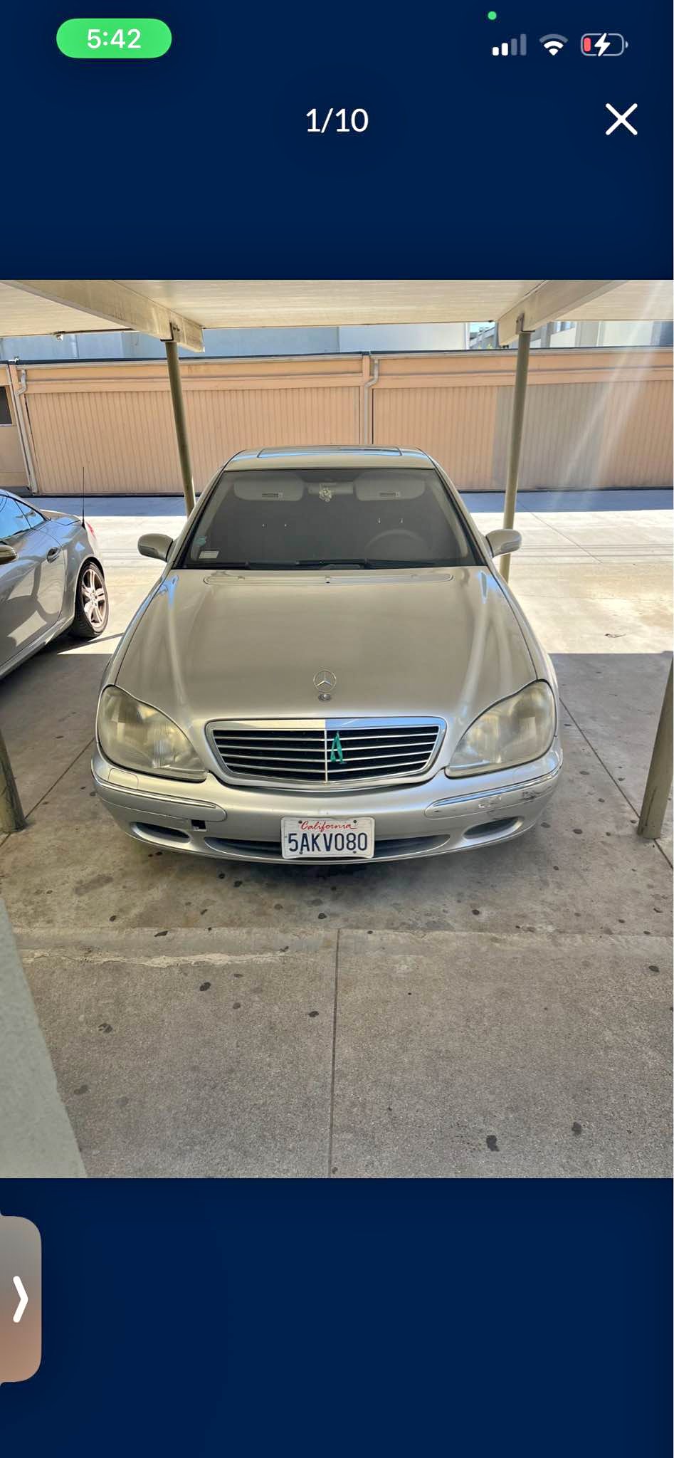 2002 Mercedes-Benz S-Class - S 430 Sedan 4D