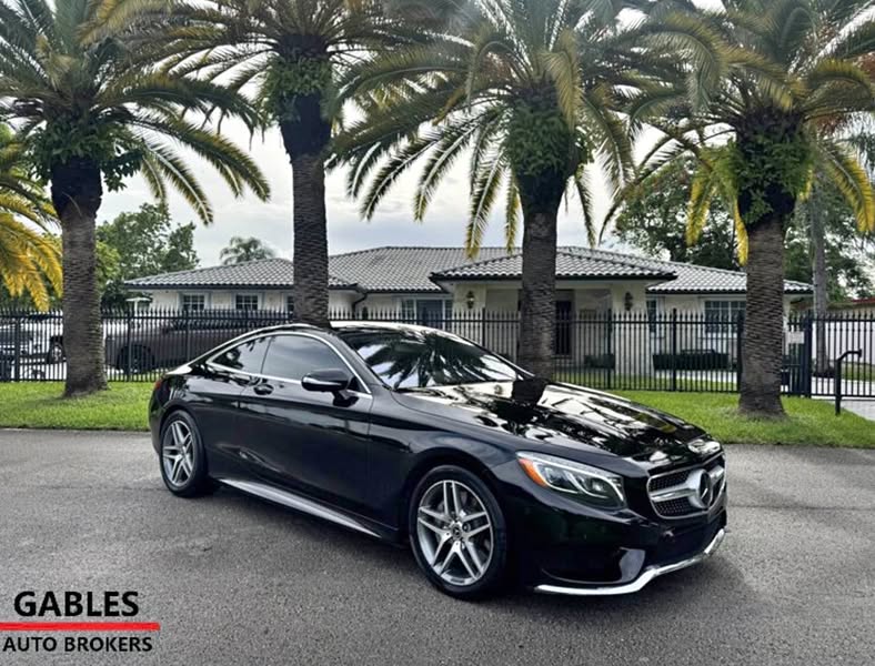 2017 Mercedes-Benz S-Class - S 550 4MATIC Coupe 2D