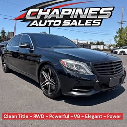 2015 Mercedes-Benz S-Class S550
