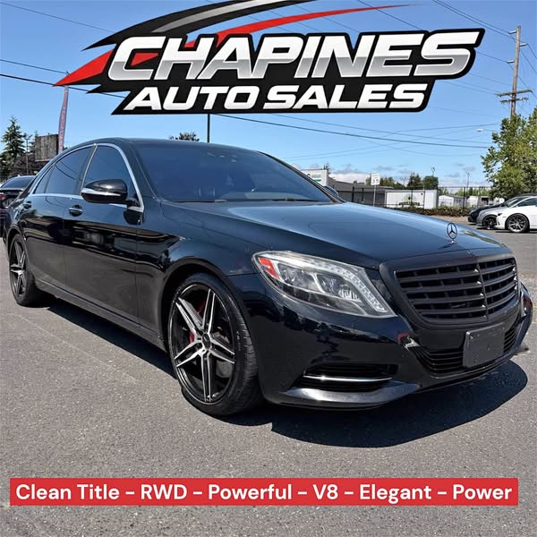 2015 Mercedes-Benz S-Class - S 550