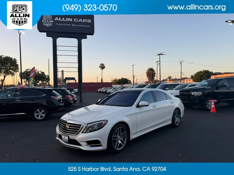 2014 Mercedes-Benz S-Class S 550 Sedan 4D