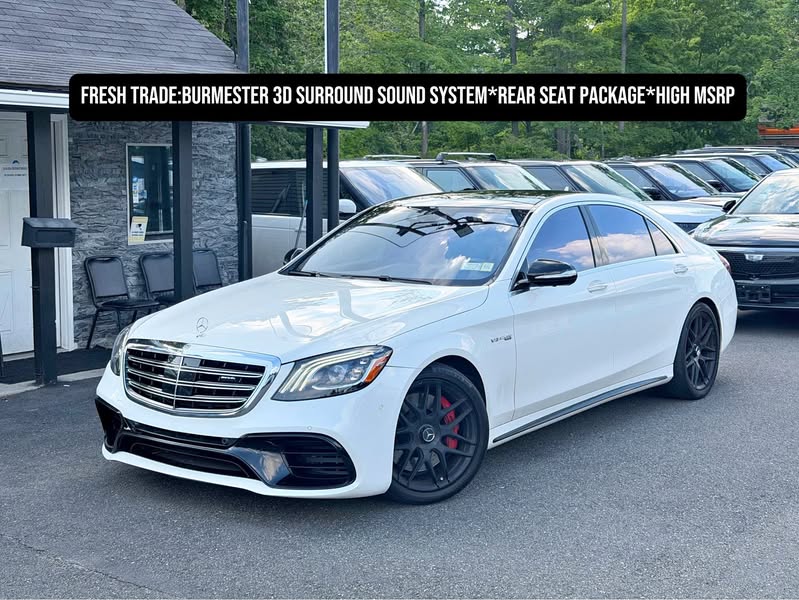 2019 Mercedes-Benz S-Class - S 63 AMG Sedan 4D