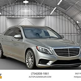 2015 Mercedes-Benz S-Class S 550 Sedan 4D