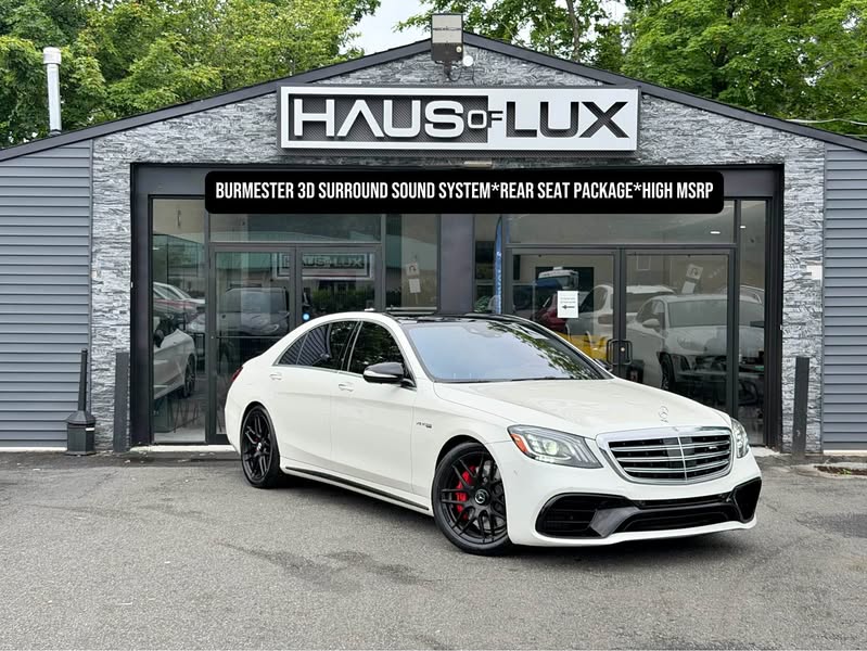 2019 Mercedes-Benz Mercedes-AMG S-Class - S 63 AMG Sedan 4D