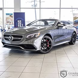 2017 Mercedes-Benz Mercedes-AMG S-Class 4MATIC Cabriolet
