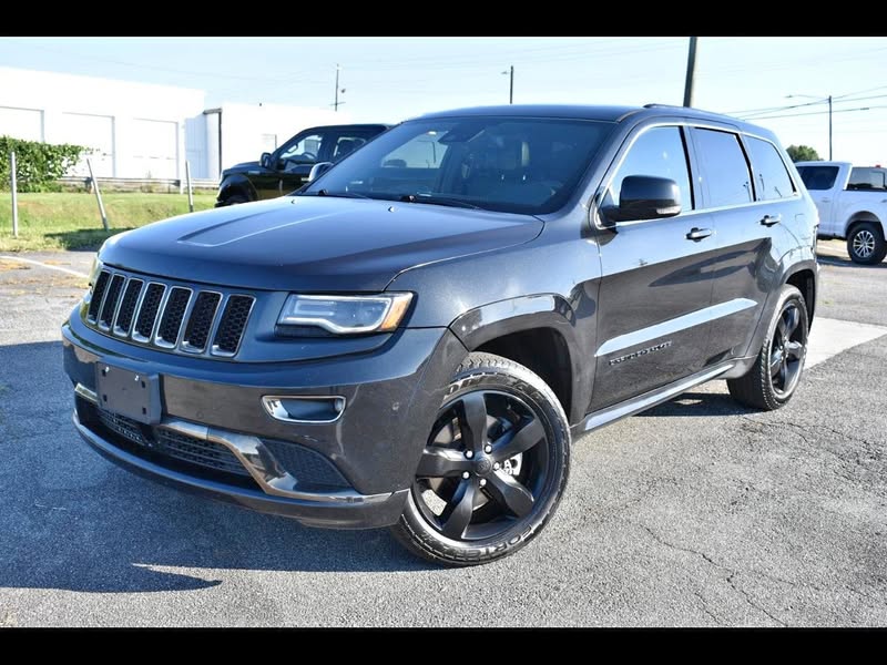 2016 Jeep Grand Cherokee Overland Sport Utility 4D