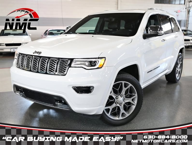 2020 Jeep GRAND CHEROKEE OVERLAND 4WD WITH PANORAMIC ROOF. NAVIGATION 55K MILES