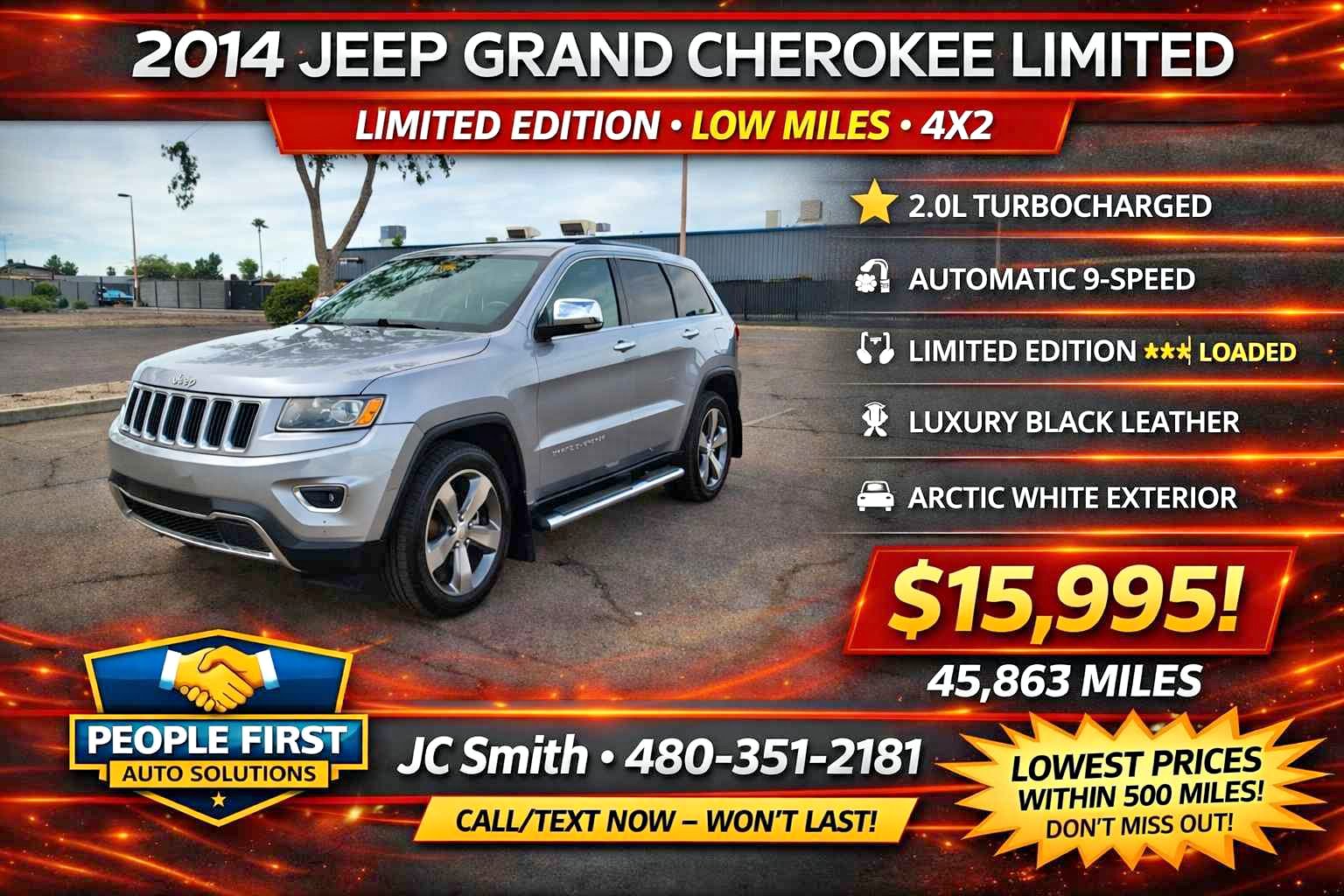 2014 Jeep Grand Cherokee - Limited Sport Utility 4D