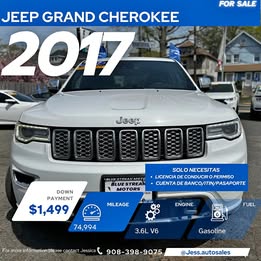 2017 JEEP GRAND CHEROKEE