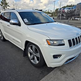2014 Jeep grand cherokee 4wd v6 ffv 4d suv 3.6l overland - 4WD