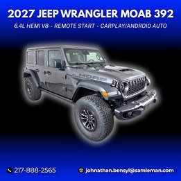 2027 Jeep Wrangler Moab 392