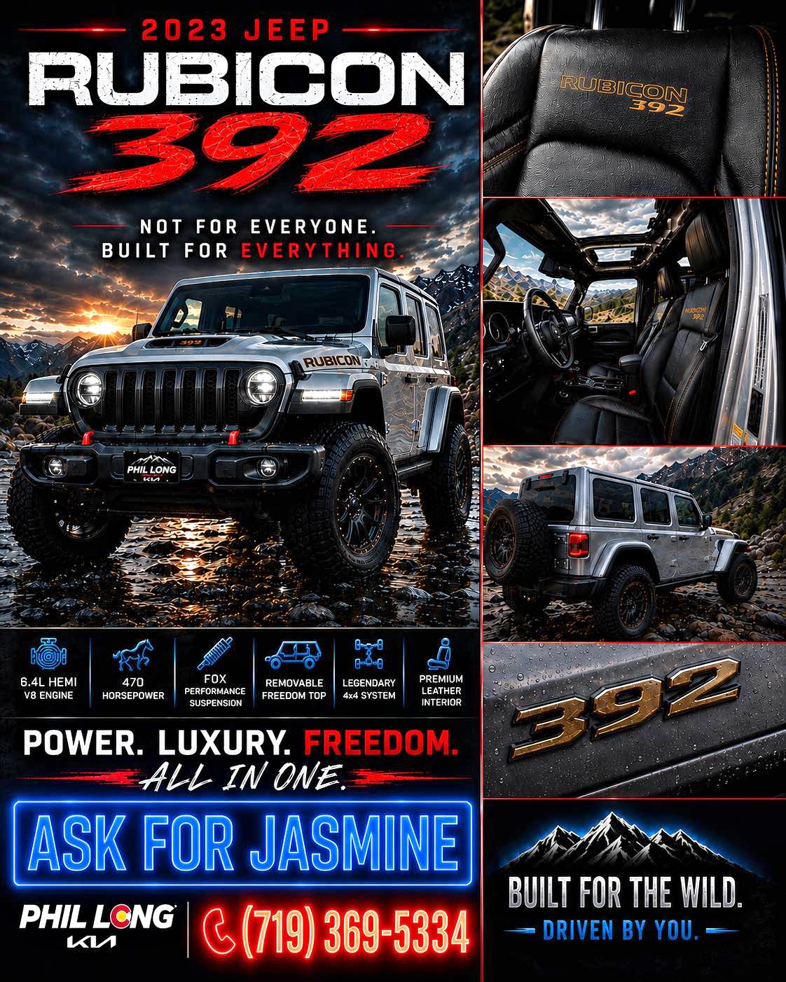 2023 Jeep Wrangler Unlimited - Rubicon 392 Sport Utility 4D