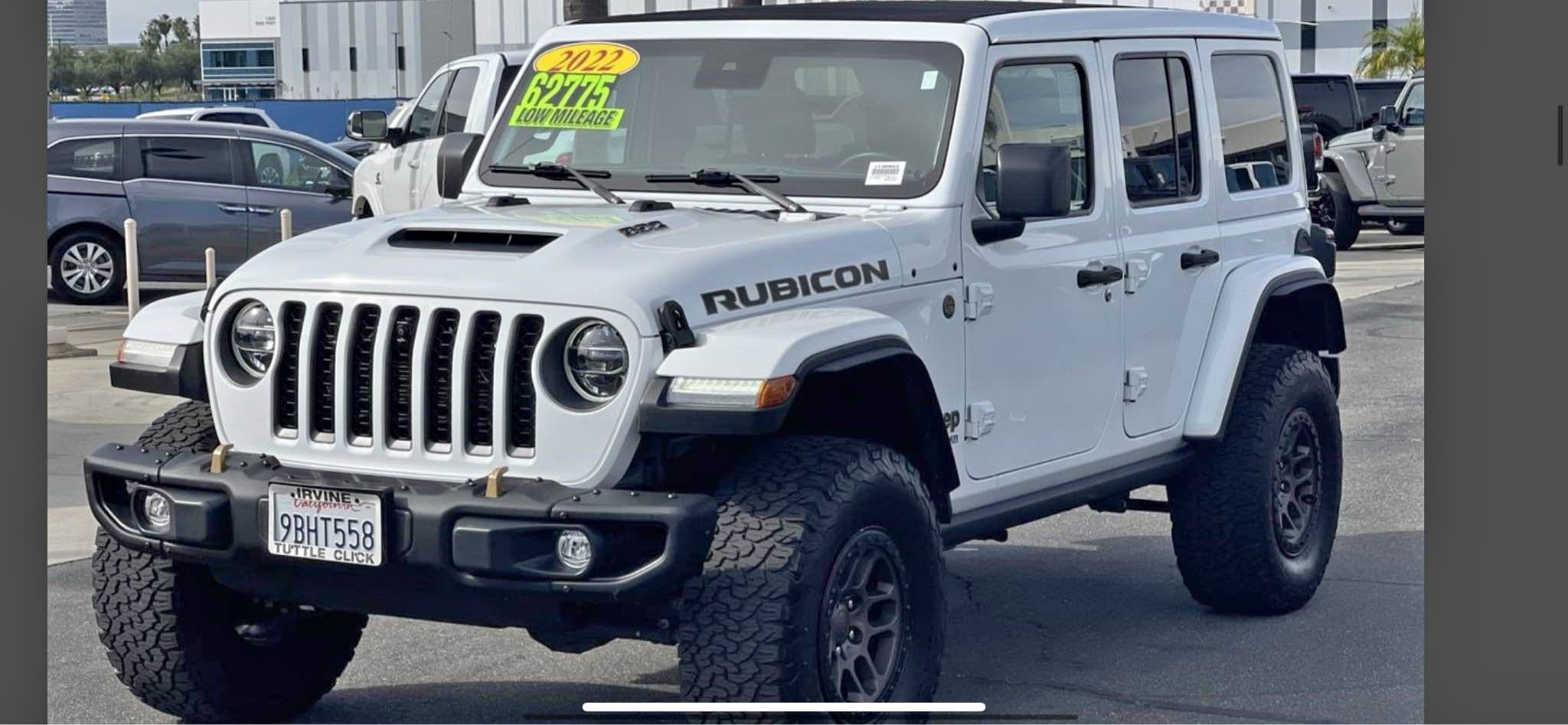 2022 Jeep Wrangler - Rubicon 392 Sport Utility 4D