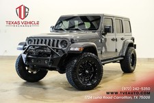 2021 Jeep Wrangler Unlimited Sahara 4X4,LIFTED,LEATHER,BUMPERS,WINCH