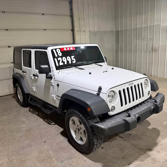 2018 Jeep Wrangler - Unlimited Sport SUV 4D