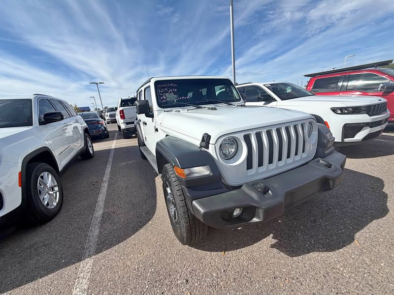 2019 Jeep Wrangler Unlimited - All New Sport S Sport Utility 4D