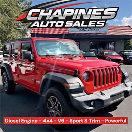 2020 Jeep Wrangler Unlimited Sport S