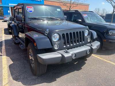 2018 Jeep Wrangler Unlimited Sahara Sport Utility 4D