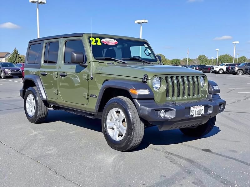 2022 Jeep Wrangler Unlimited Sport S \ud83e\udd18 39121 Miles