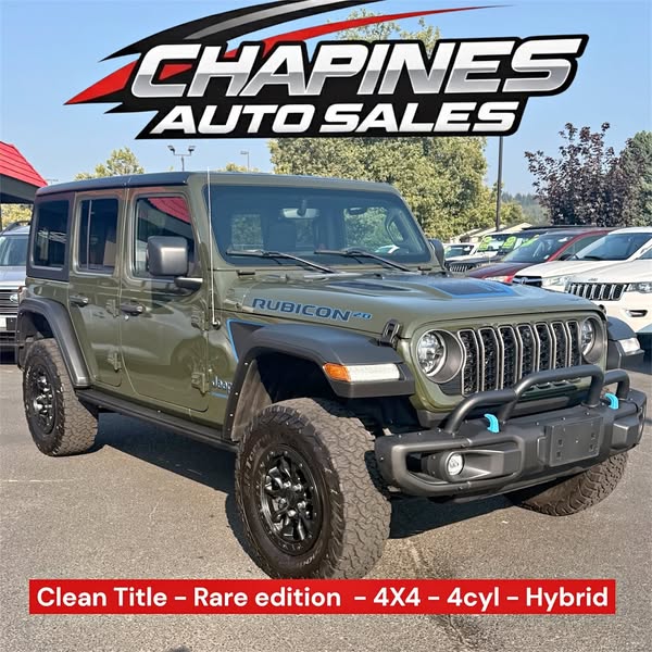 2023 Jeep Wrangler Rubicon 4xe 20th Anniversary